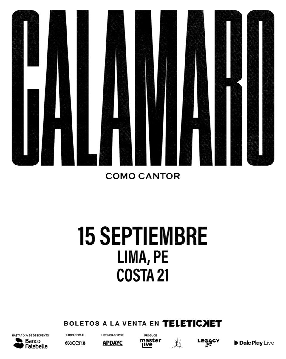 Andrés Calamaro — Como Cantor